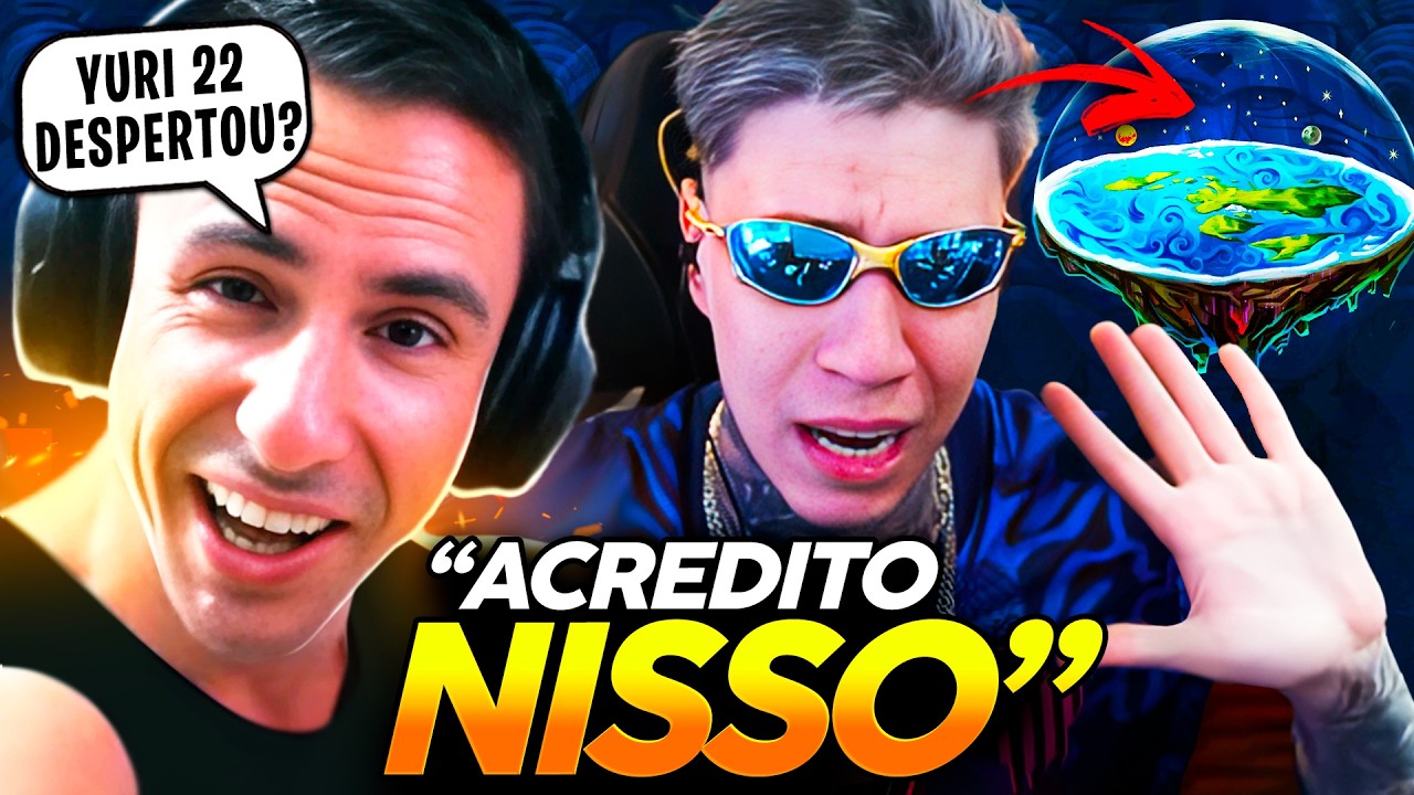 SUPER XAND&Atilde;O REAGINDO ao YURI 22 FALANDO SOBRE a TERRA PLANA!