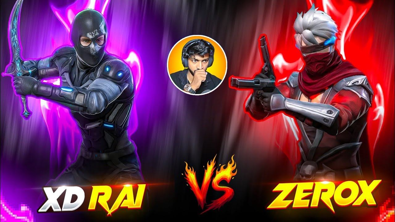 ZEROX FF DEFEAT BY XD RAI😈||ON LIVE|| 1V1 FIGHT🏆MOST DEMANDING😱 MATCH 