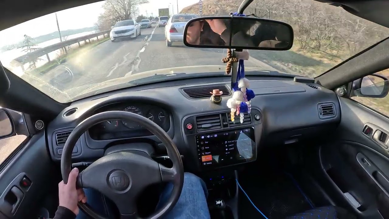 POV Drive Along Tbilisi Sea | EK Hatchback Cruise