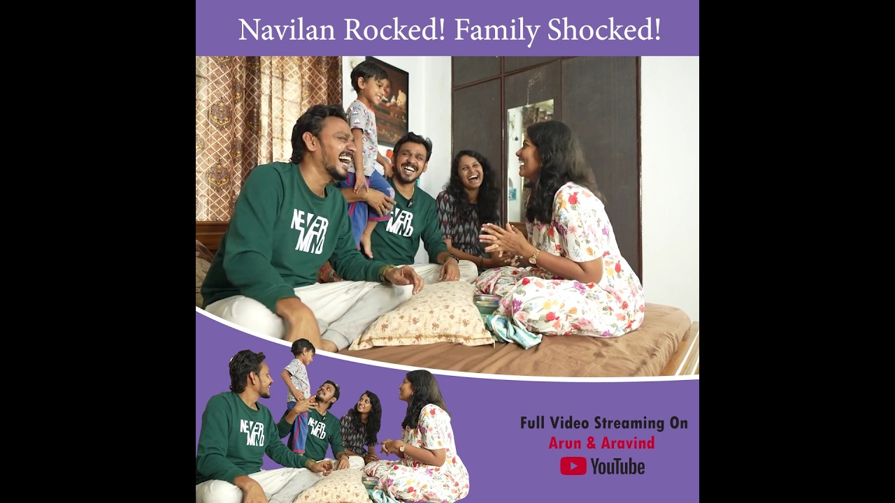 Navilan Rocked! Family Shocked 🤣 Full Video Streaming on @Arun_Aravind_Twins Channel 🥰