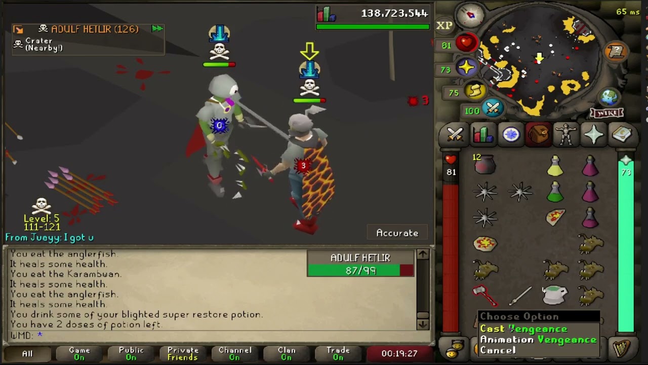 The VLS wrecks in BH | OSRS PK Commentary