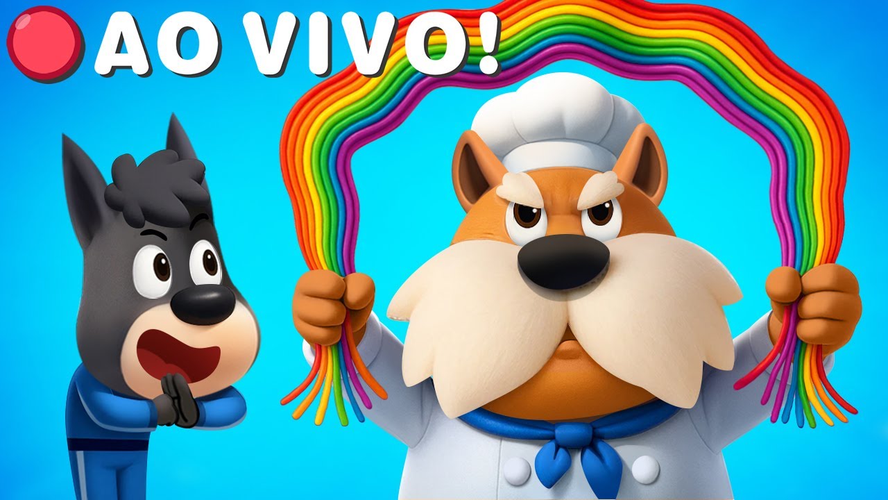 🔴 AO VIVO 🔴 Detetive Labrador 👮‍♂  Dobie Aprende Kung Fu 🤠 Desenhos Animados 🎬 Desenhos Infantis