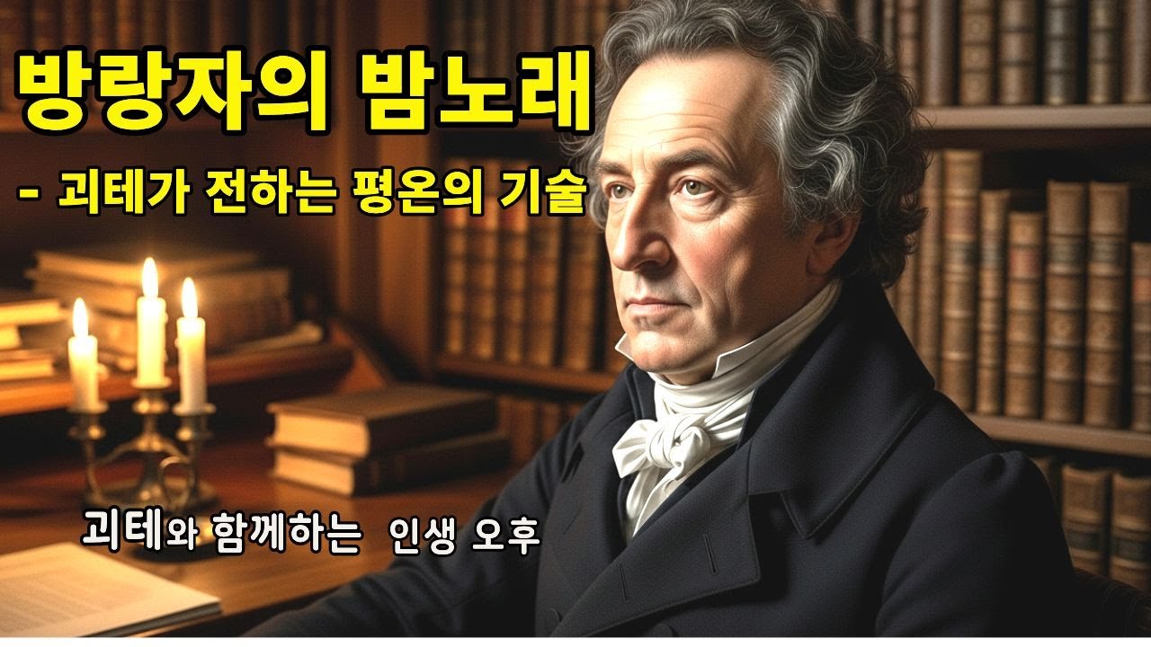 [시니어지혜] 방랑자의 밤노래( 괴테가 전하는 평온의 기술)