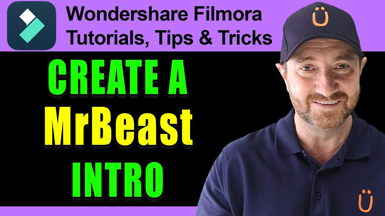Make a MrBeast inspired YouTube Intro in Filmora: EASY TUTORIAL