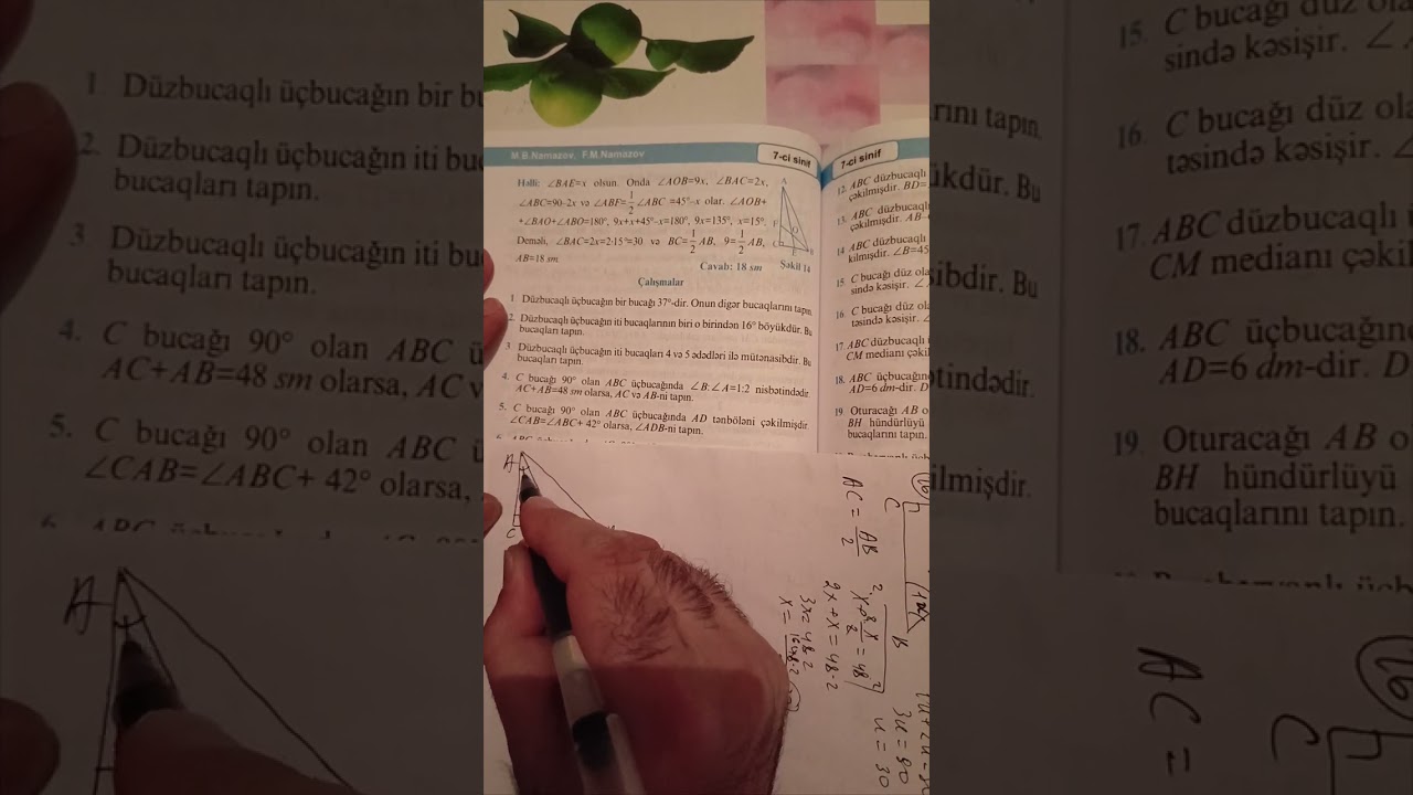 7ci sinif riyaziyyat namazov seh114,115#riyaziyyat#maths#yks#matematika#tiktok#sınav#soru#imtahan