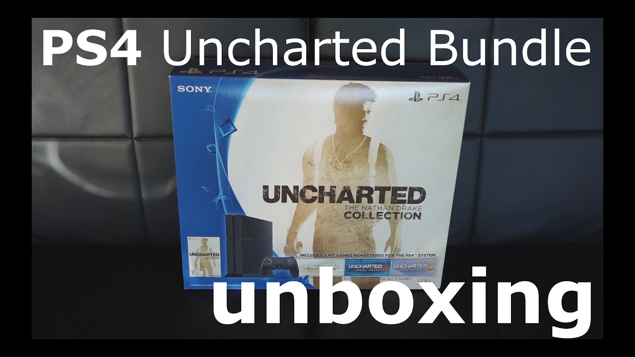 Sony PS4 Uncharted Collection Bundle Unboxing