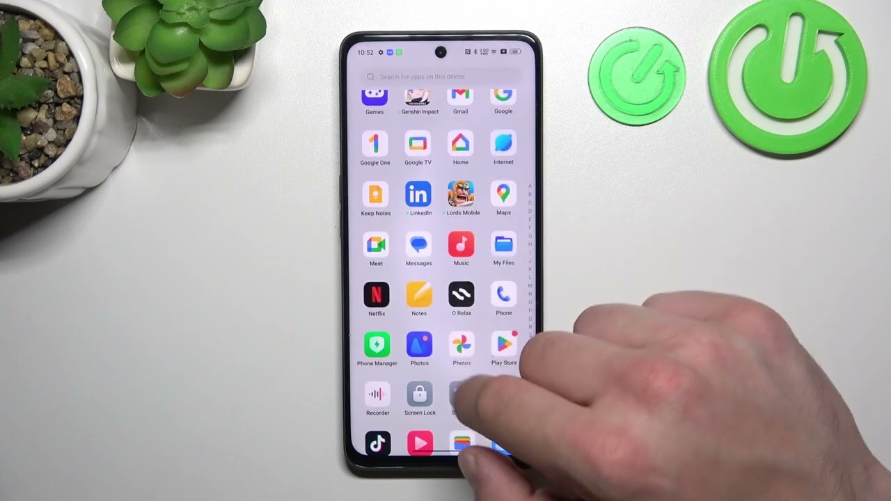 How to Remove/Restore Phone Icon from the Screen on OPPO F23? - Manage Phone Icons