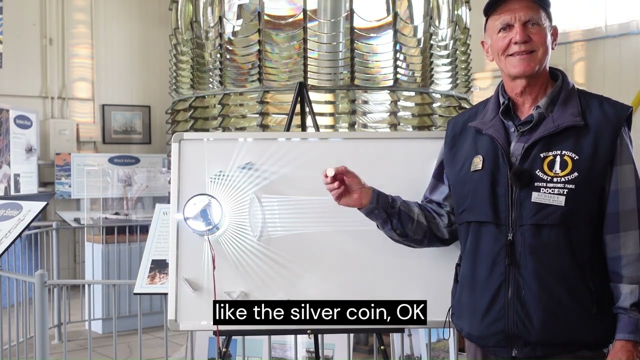 Pigeon Point Lighthouse Fresnel Lens Optics