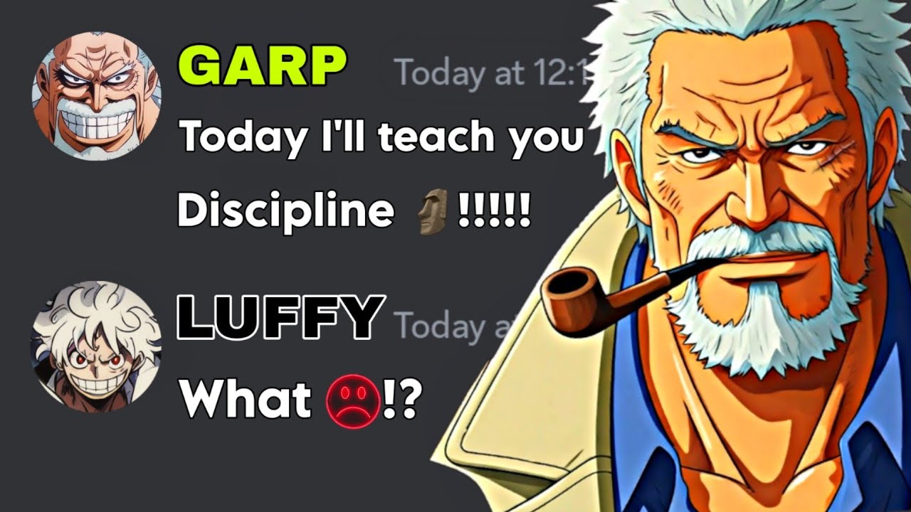 If Garp Spent a day With Straw Hats | One Piece discord server