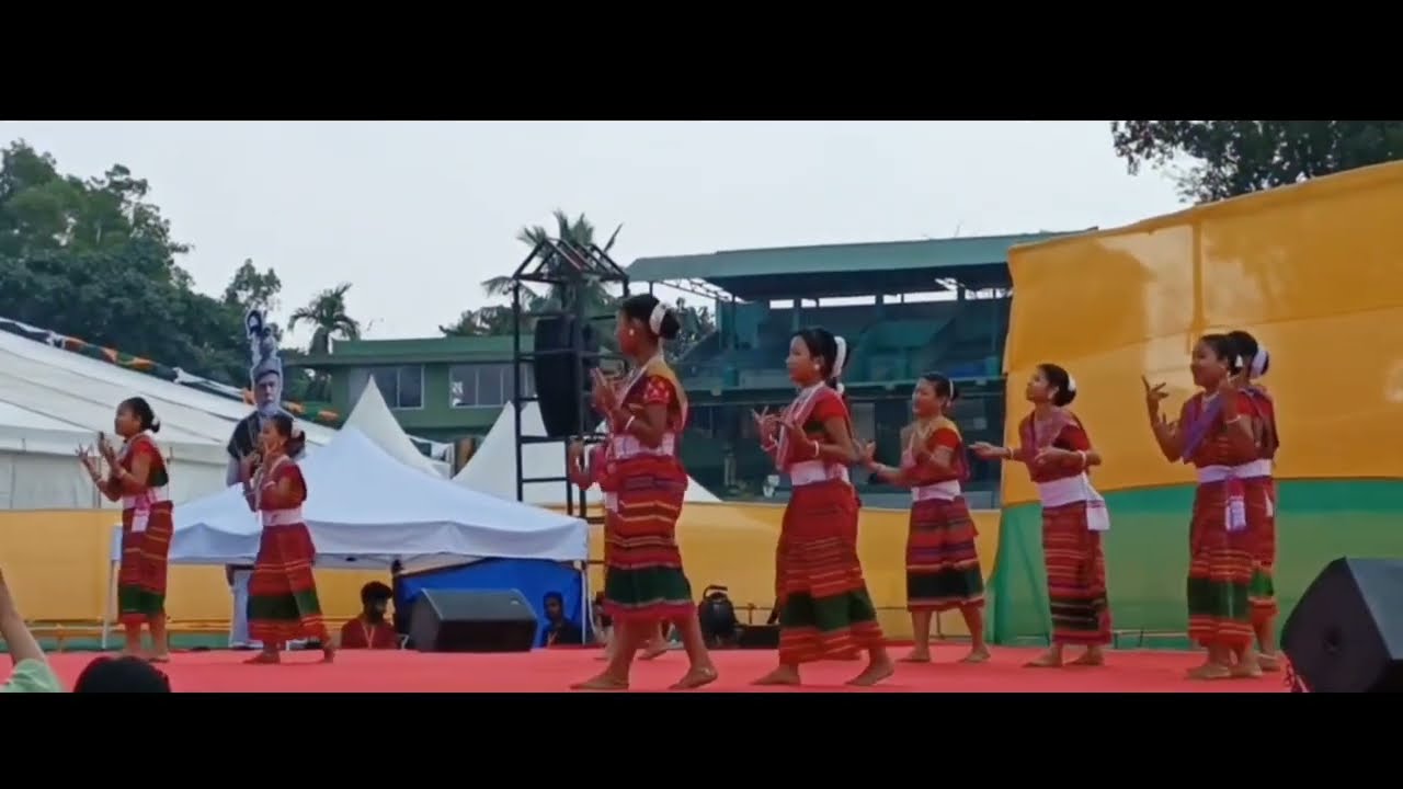 Ahise buisakhi dance|in tura west garo hills meghalaya|#hajong #garohills #jhajongvlogs