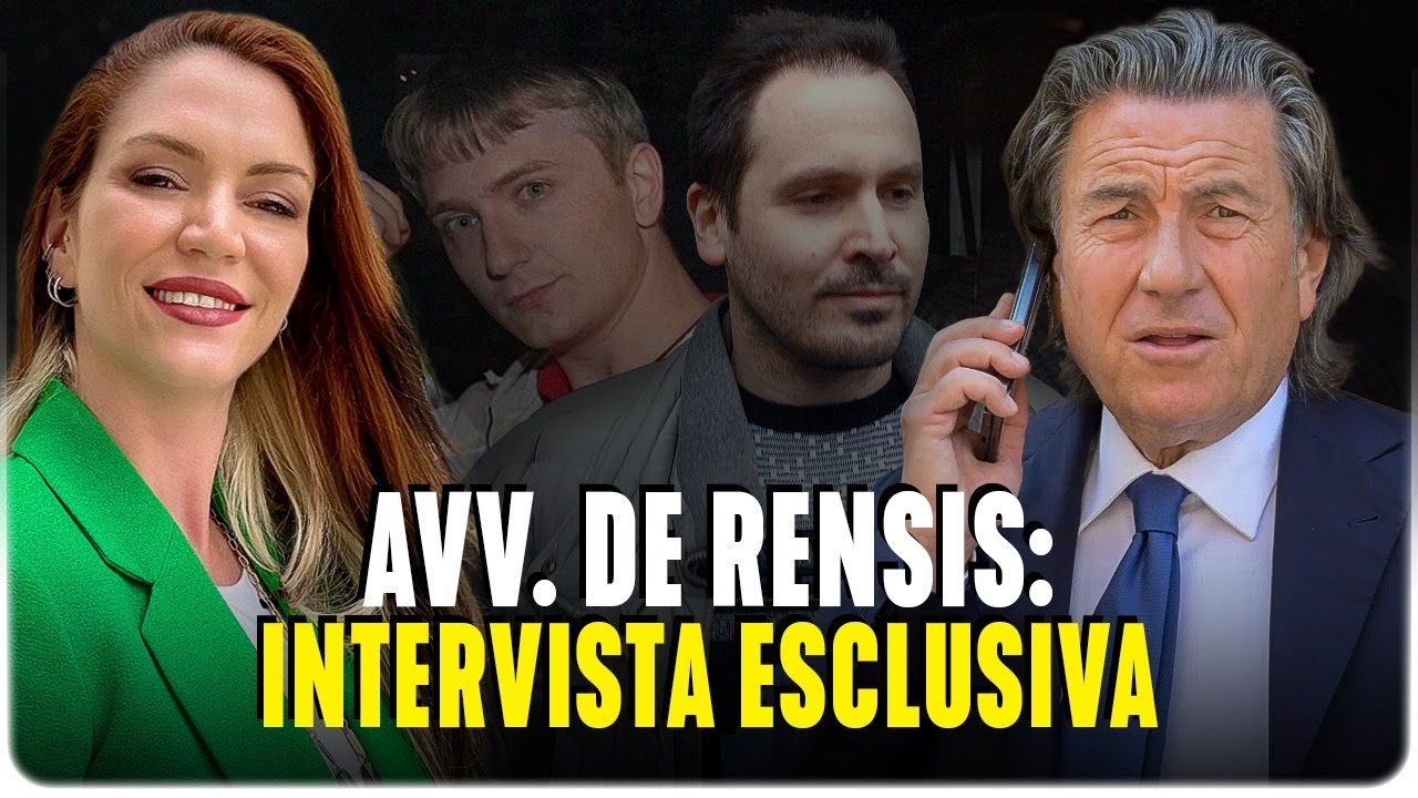 Garlasco: Intervista all'avv. Antonio de Rensis, difensore di Alberto Stasi