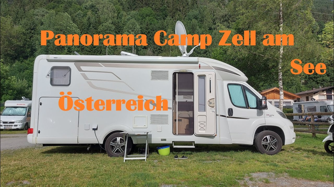 Panorama Camp Zell am See in Österreich / Dolomiten Top Platz , Kitzsteinhorn ,Klamm , wandern uvm.