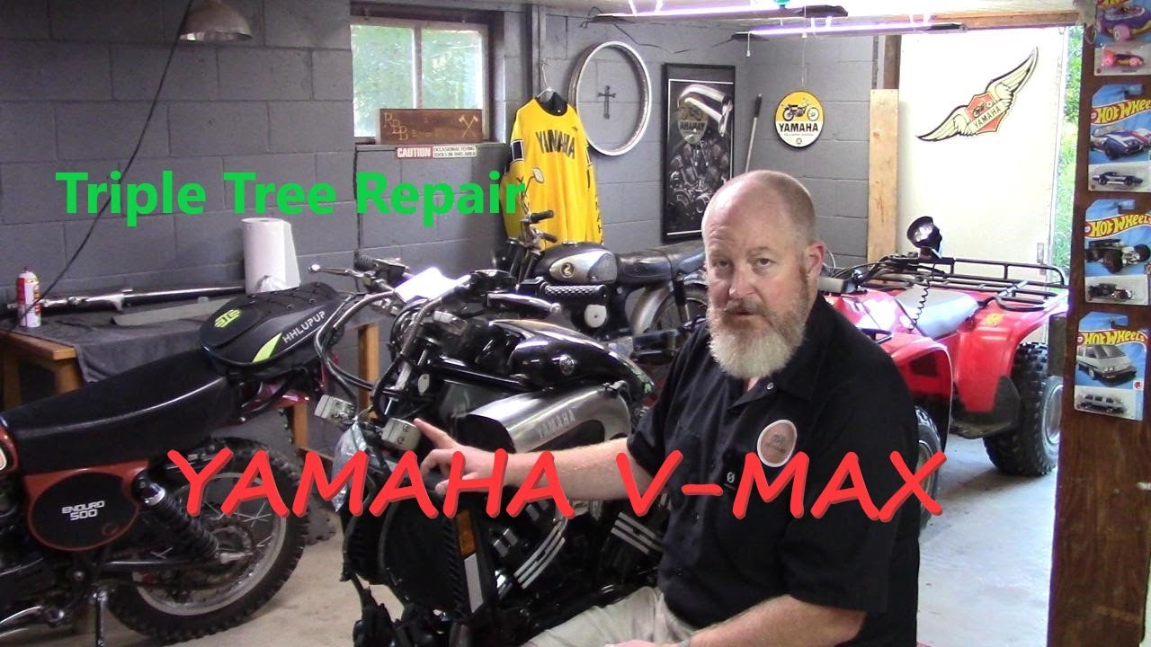 Yamaha Vmax Triple Tree Repair