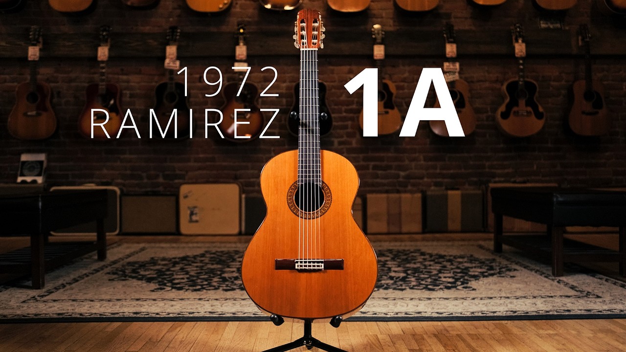 Ищете ИДЕАЛЬНУЮ классическую гитару?! Ramirez 1A 1972 года с Томом Кусимано и Скайлером Мехалом