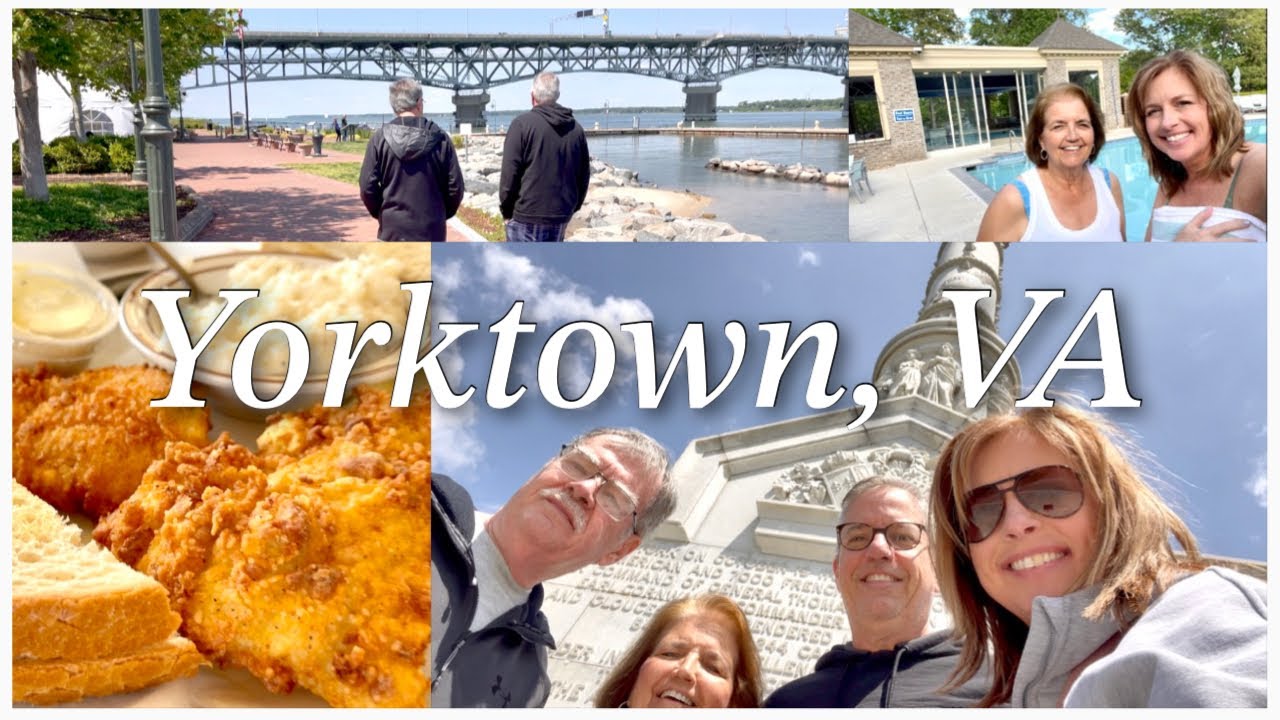 We visit Yorktown, VA | Our 2nd Fords Colony Williamsburg vlog with Nana & Papa | Travel Gratefully