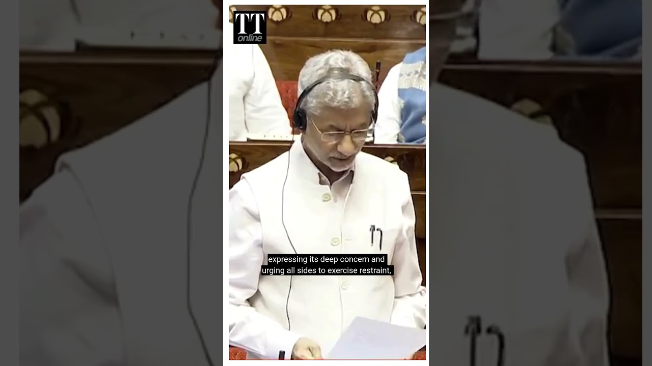 &ldquo;India Favours Peace, Dialogue and Diplomacy&rdquo;: S Jaishankar on West Asia Conflict