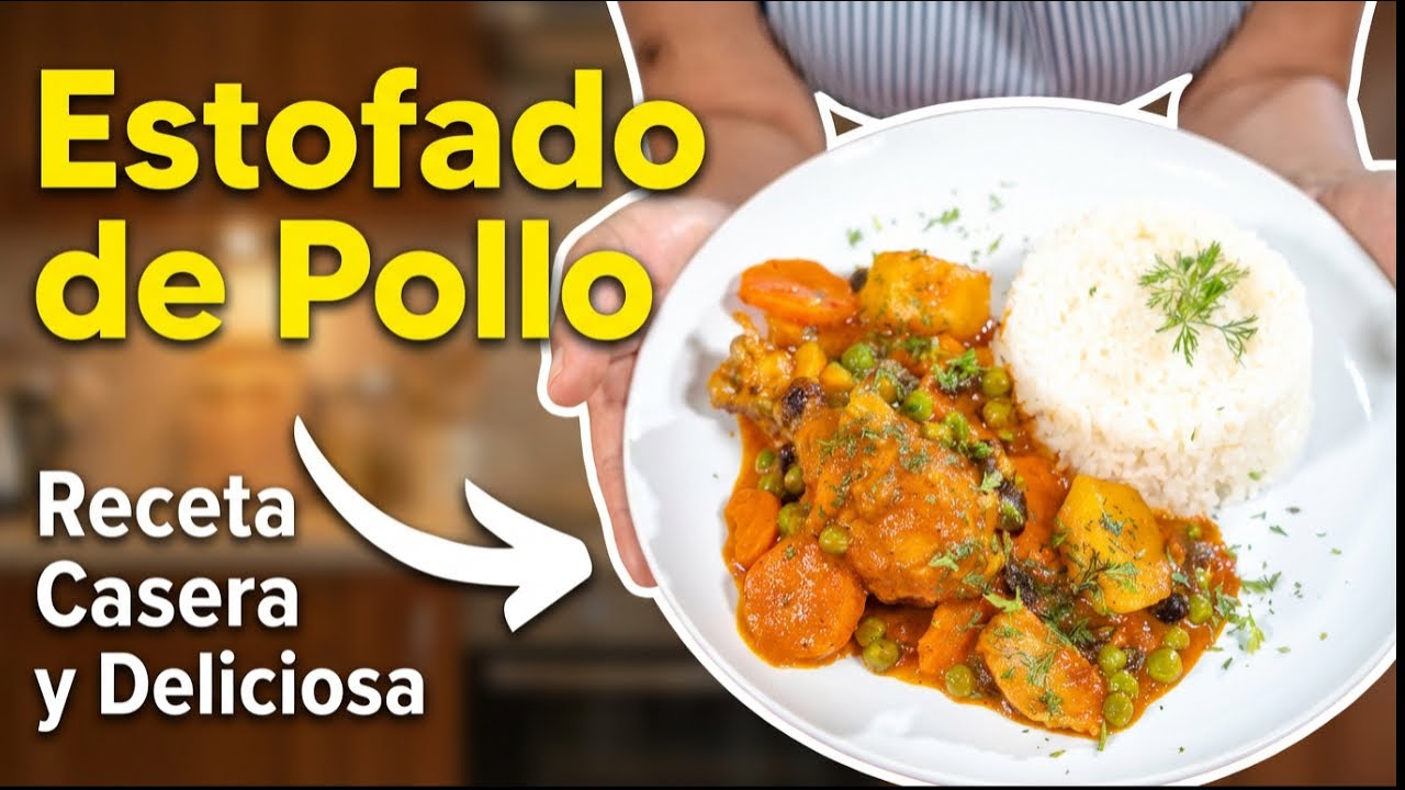 Estofado de Pollo Peruano  | Receta Casera Fácil y Deliciosa | La Cocina de Kandy