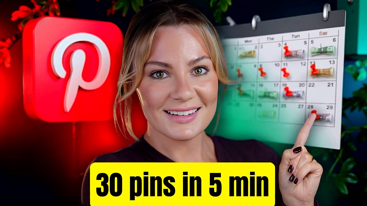 Как создать 30 пинов Pinterest за 5 минут и заработать деньги онлайн с Pinterest