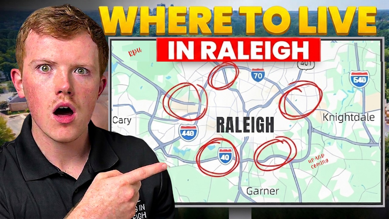 The Only Raleigh Map You Need Before Moving Here!
