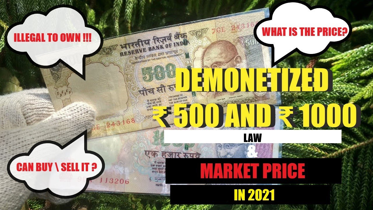 What is the Price of Old 500 and 1000 Rupees | Know Law and Market Value!
