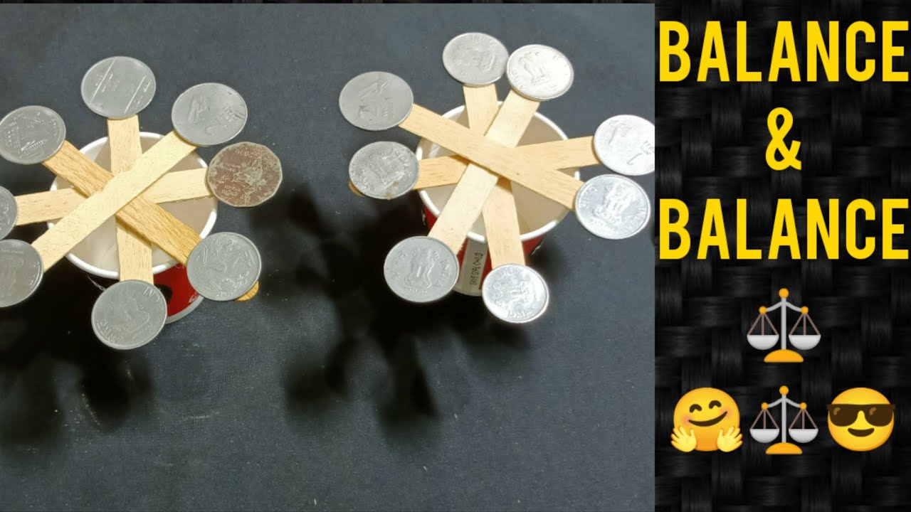 Balance coin on stick/Birthday party game/kitty game/funny Game