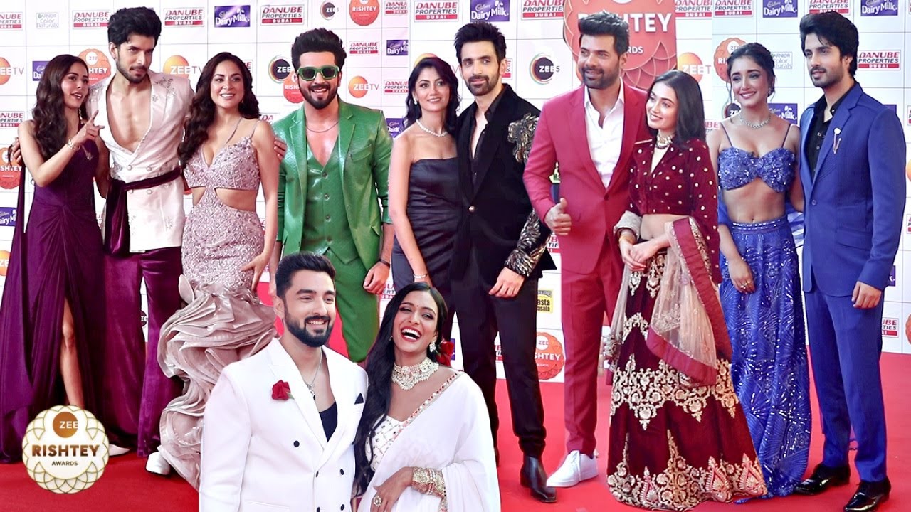 Zee Rishtey Awards 2024 Full Show Red Carpet- Aishwarya Khare, Shraddha Arya, Dheeraj Dhoopar Zee TV