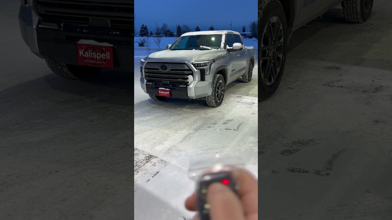 Toyota Remote Start - How to Remote Start New 2023 Toyota Tundra