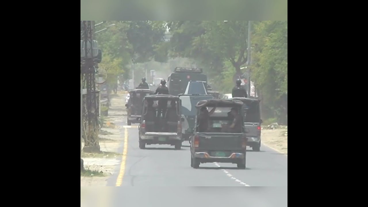 Security & protocol of TLP Head Saad Rizvi | Moving from Jail to court