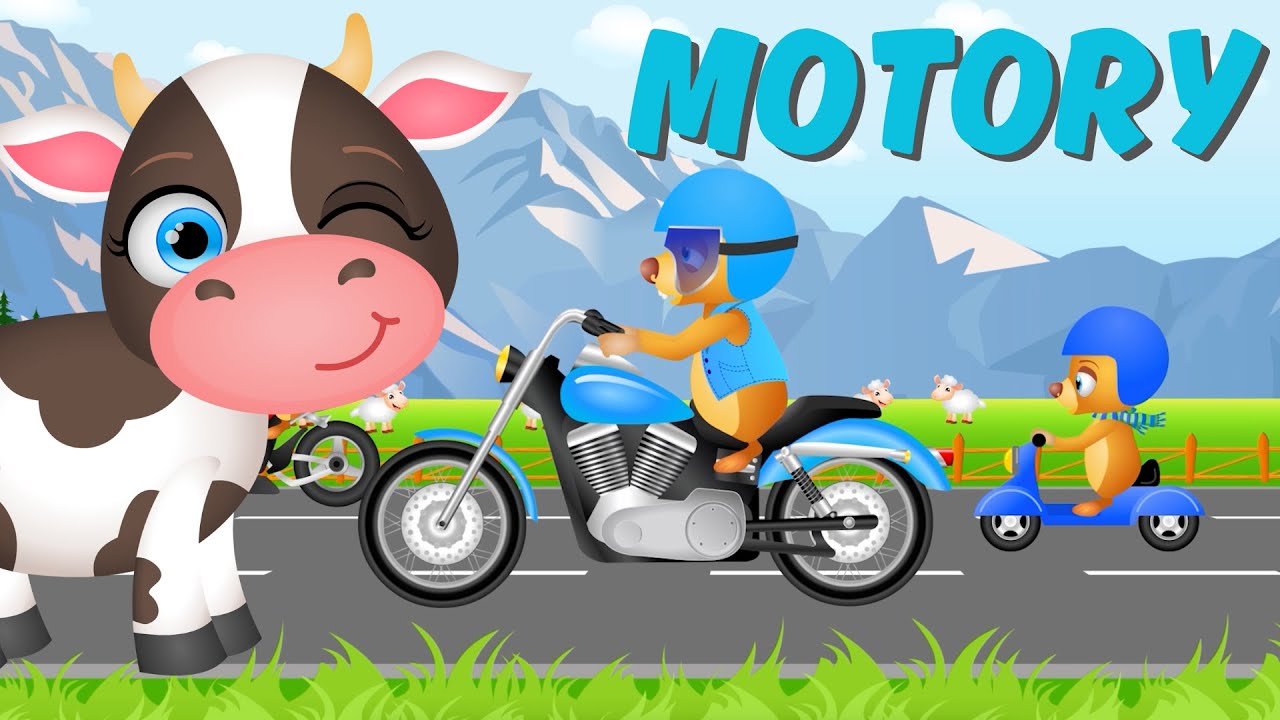 Motory! 🏍️ Bajki dla Dzieci po Polsku z Tishi, Tashi i Ubaki!