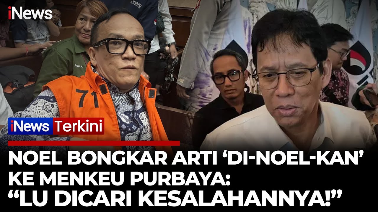 Noel Sentil Menkeu Purbaya: Dibilang Negatif Saya Cuma Ingatkan Jangan Sampai Di-OTT | iNews Terkini