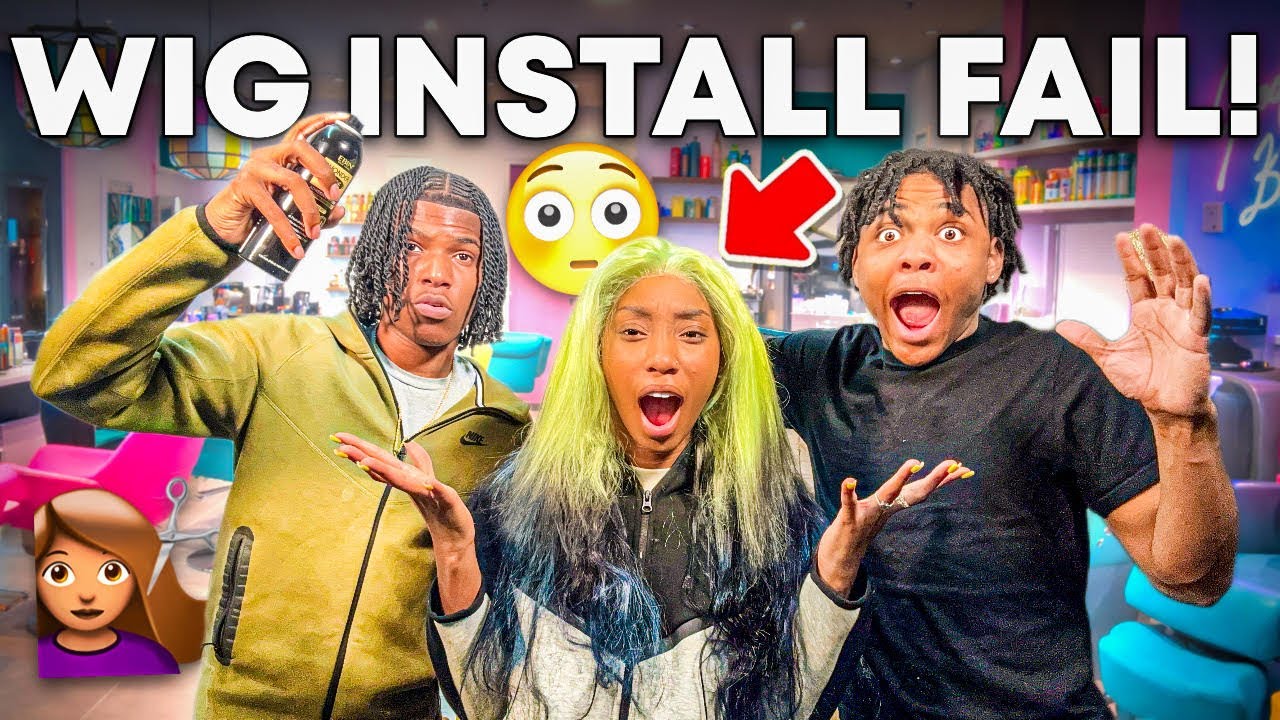ROMAN & TD PUT A WIG ON ME?!?