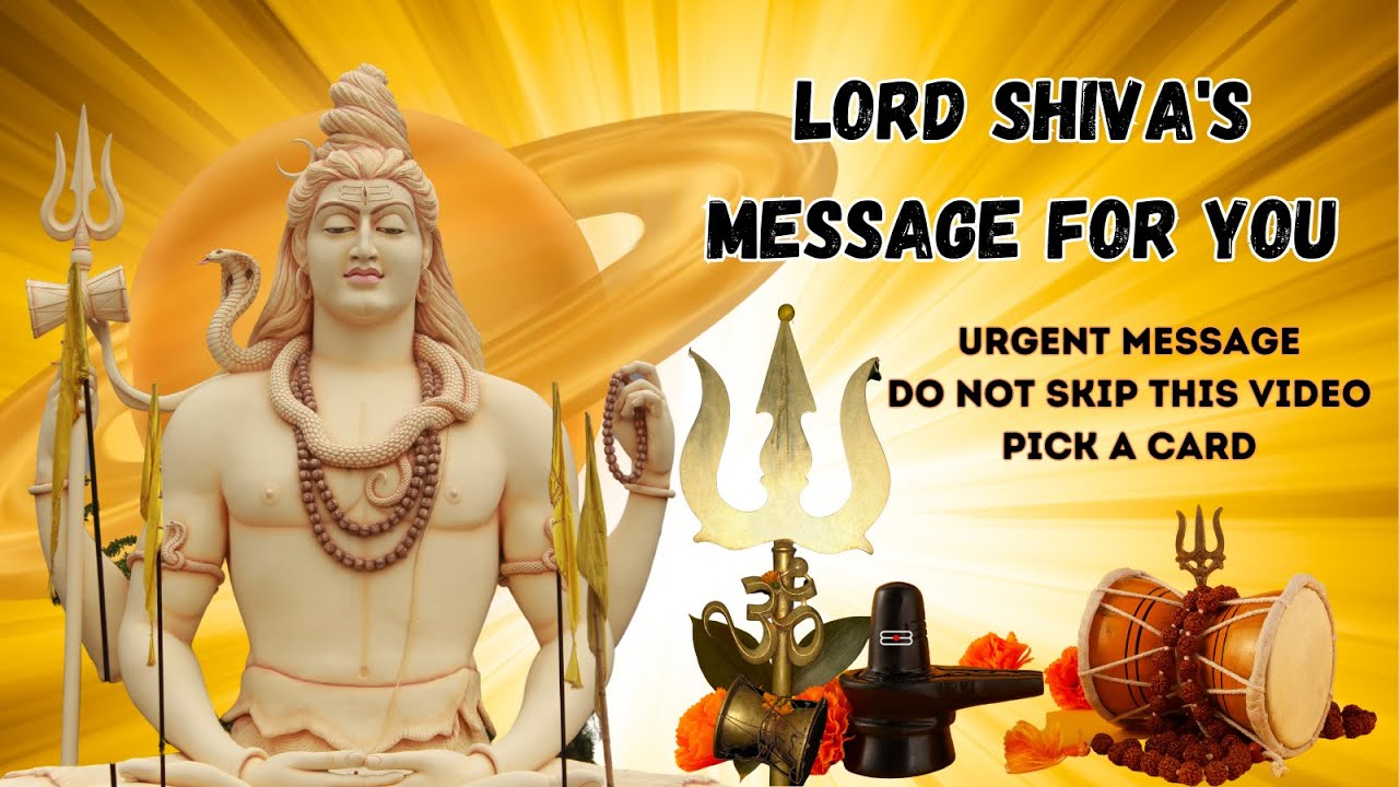 ☀️God's Guidance →Your DESTINY~ Urgent Messages For You☀️Pick a Card Tarot Reading🍀SHARAVAN Month