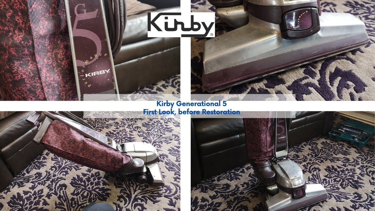 1997 Kirby Generation 5 in for a SERVICE! First Look.