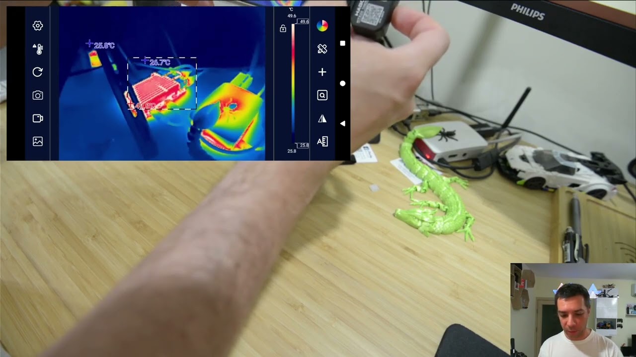 HABOTEST HT820 - Camera de termoviziune (Thermal camera)