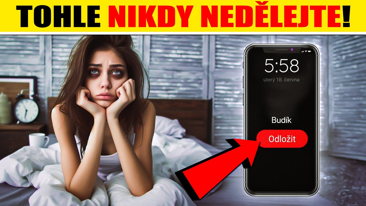 Věci, které NIKDY nedělejte ráno po probuzení!