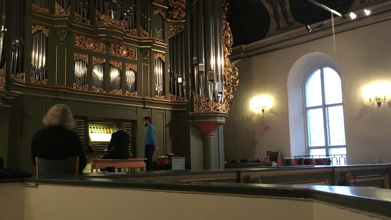 Mathias Kr&aring;kenes, J. S. Bach, Passacaglia i c-moll, BWV 582, Oslo domkirke