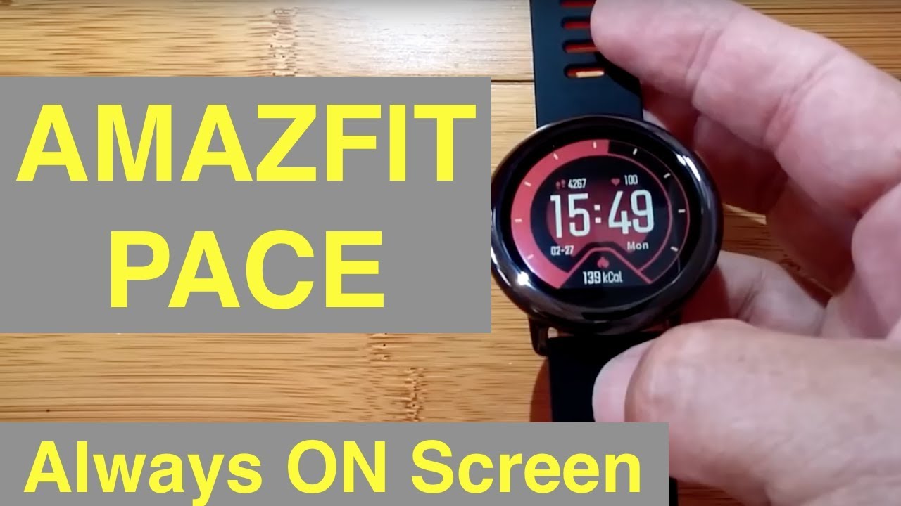 XIAOMI AMAZFIT PACE IP67 Smartwatch 