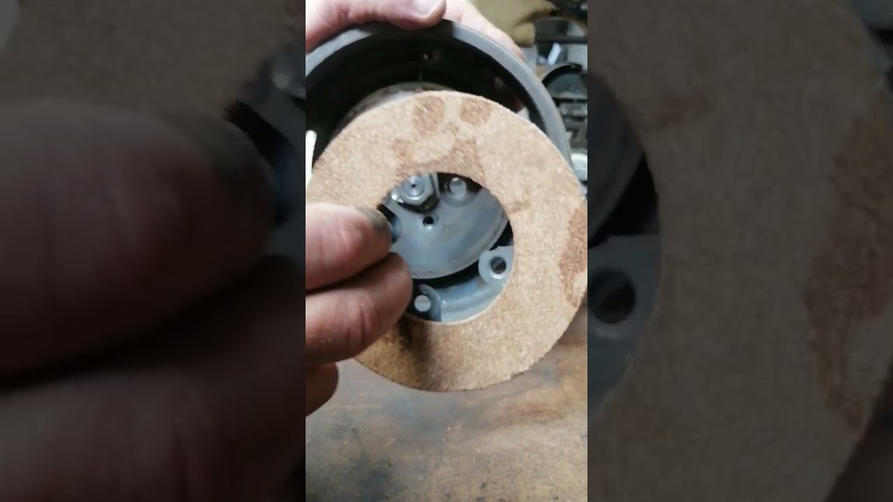 cambio de corcho motor cloutch para máquina de coser..