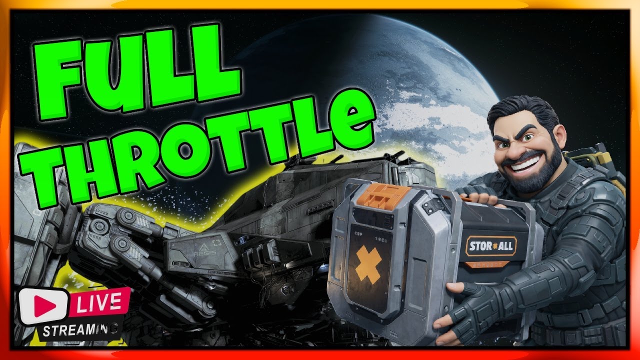 🔴Live - IronNugget - Going Full Throttle | Star Citizen