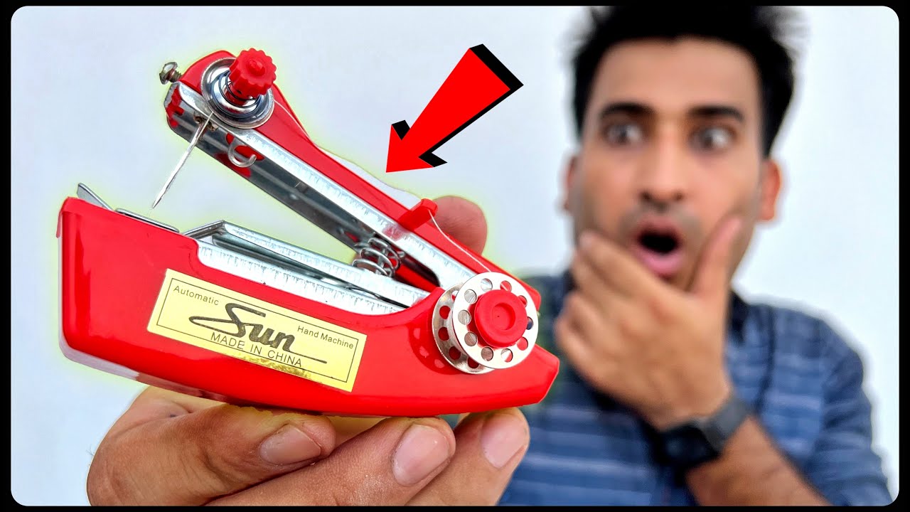 O Bhai Ittu Si Sewing Machine Kaam Kaise Karti Hai? 😮 Shocking Results 😳