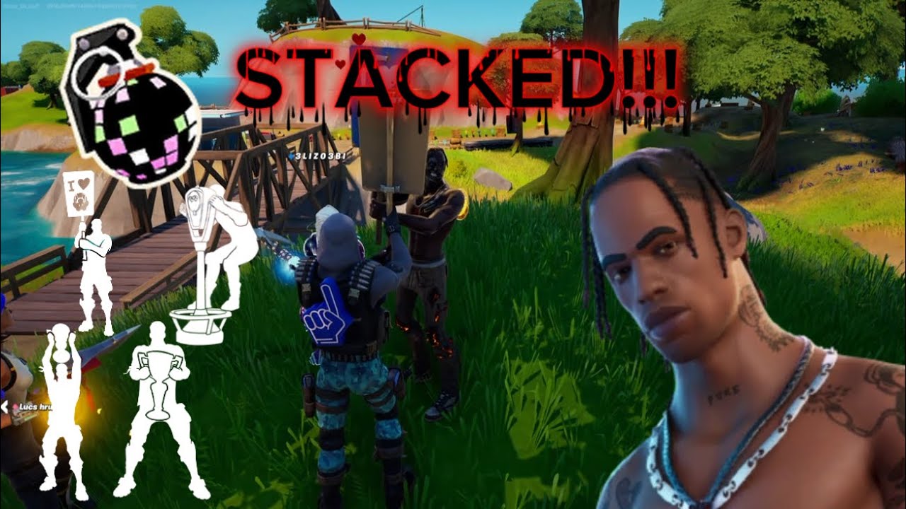 Emote Battle #25(Against a Stacked Travis Scott!)