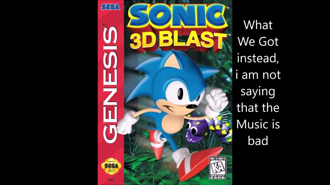 Sonic 3D Blast Genesis and Saturn Special Stage Music Comparison