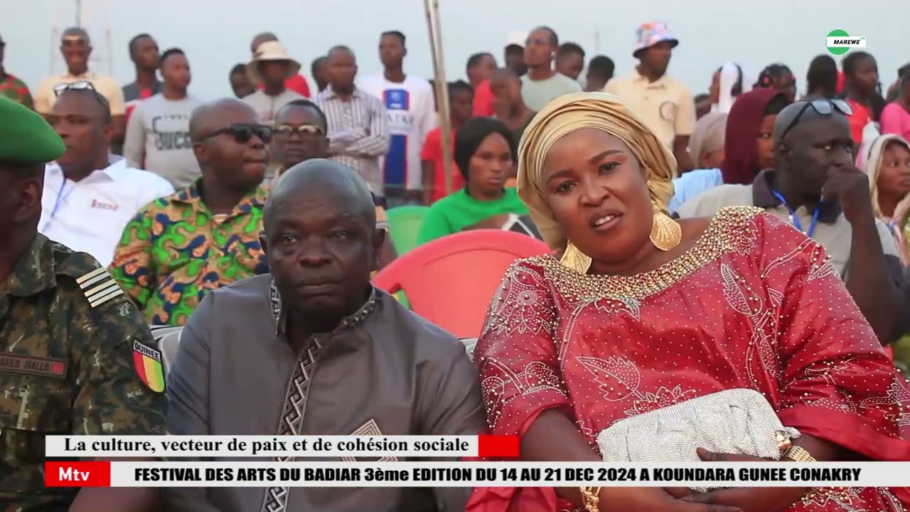 Festival des arts du Badiar 3ème Édition à koundara, Le ministre de la culture de Guné M. Sylla.