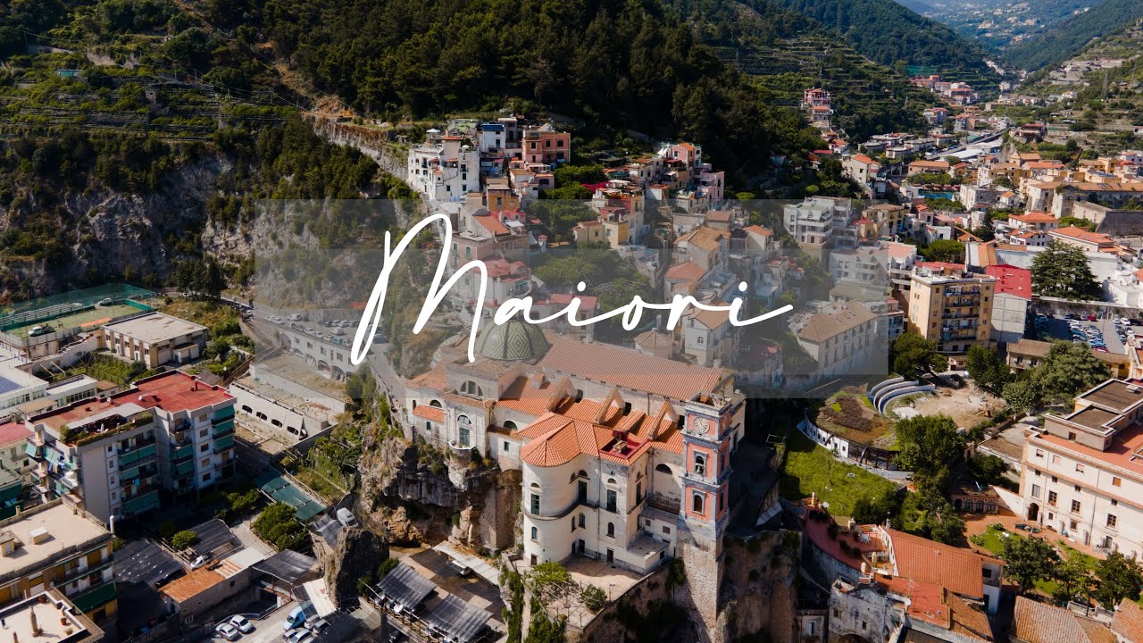 MAIORI | Amalfi Coast, Italy by Drone in 4K - DJI Mavic Air 2