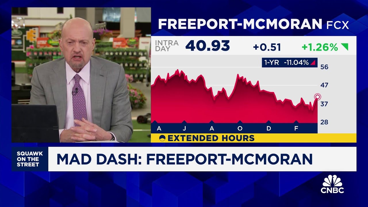 Cramer's Mad Dash: Freeport-McMoran