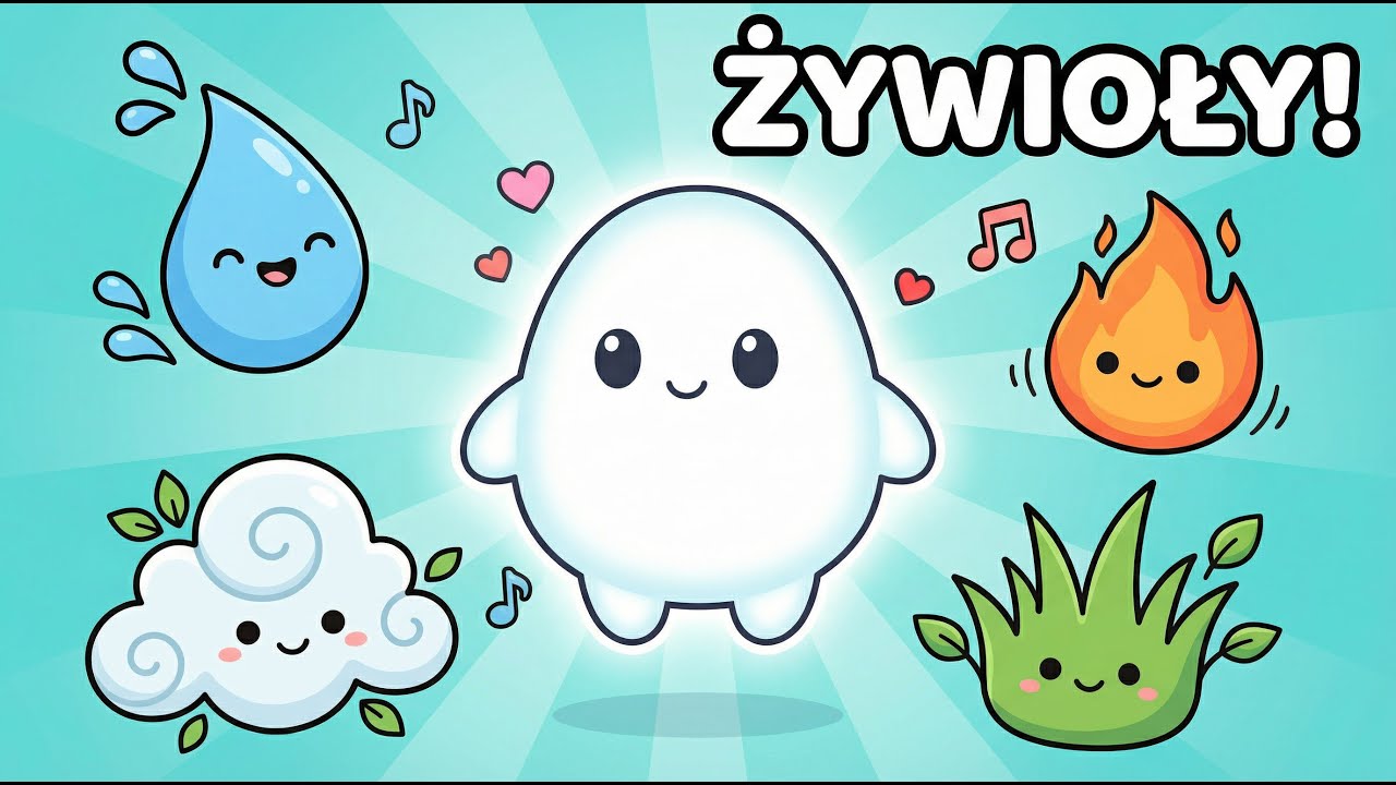 Cztery żywioły 🔥💧🌬️🌱 | Ogień, Woda, Wiatr i Ziemia | Piosenka dla dzieci | Lumio