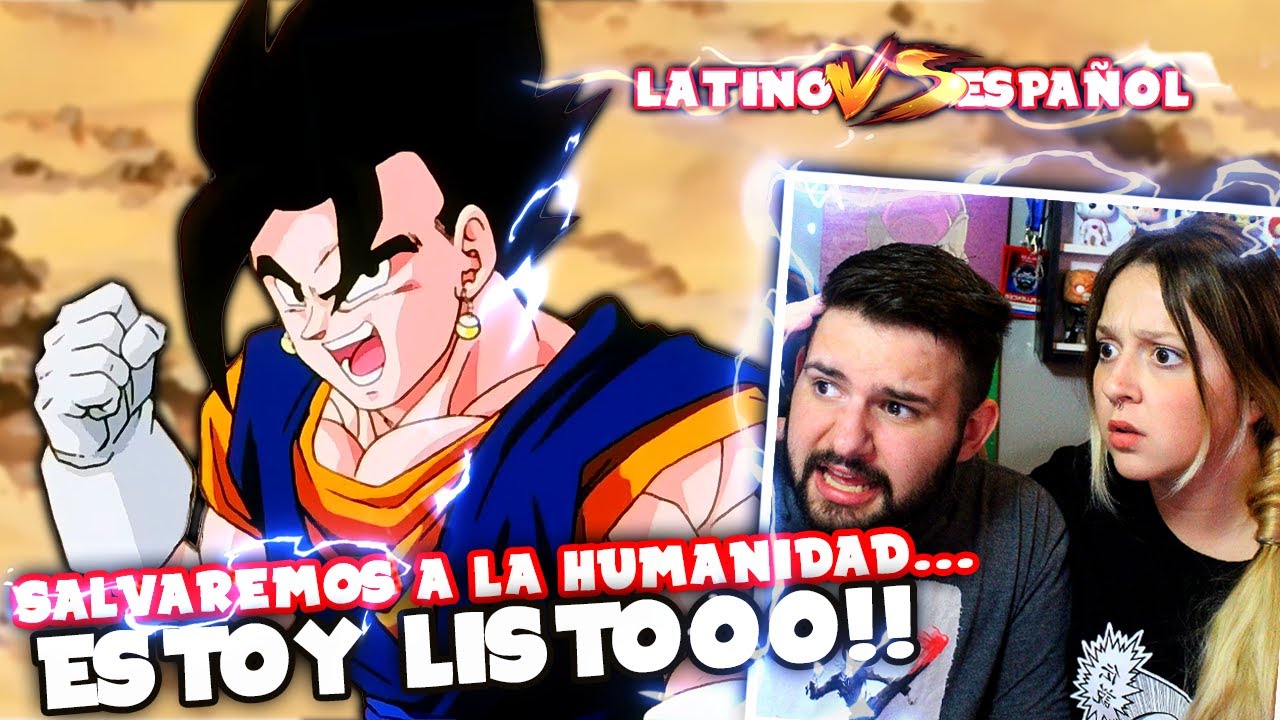 ESPAÑOLES REACCIONAN A DRAGON BALL LATINO!!💥🔥GOKU Y VEGETA SE FUSIONAN!!🔥APARECE VEGETTO!!🔥