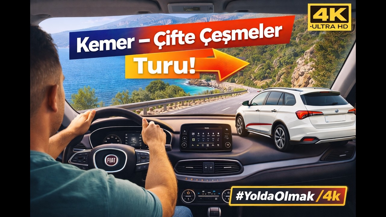 Kemer -- Çifte Çeşmeler Turu! |  #YoldaOlmak/4K