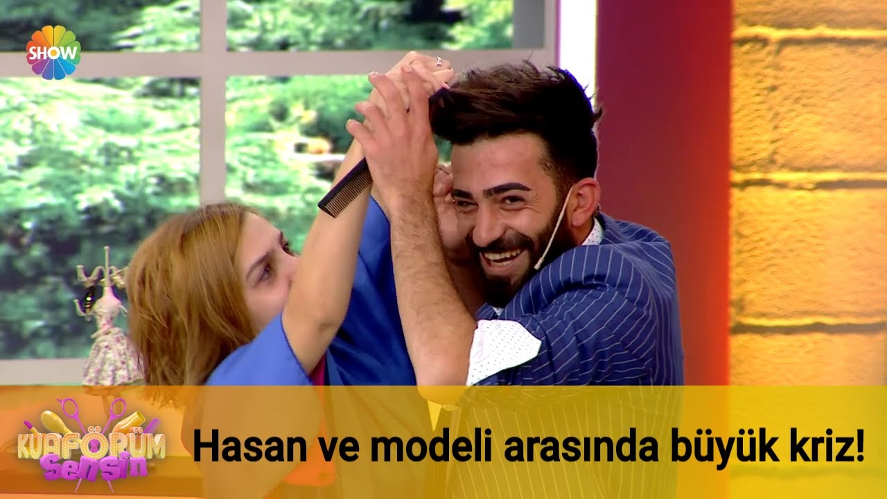 Hasan ve modeli arasında büyük kriz!