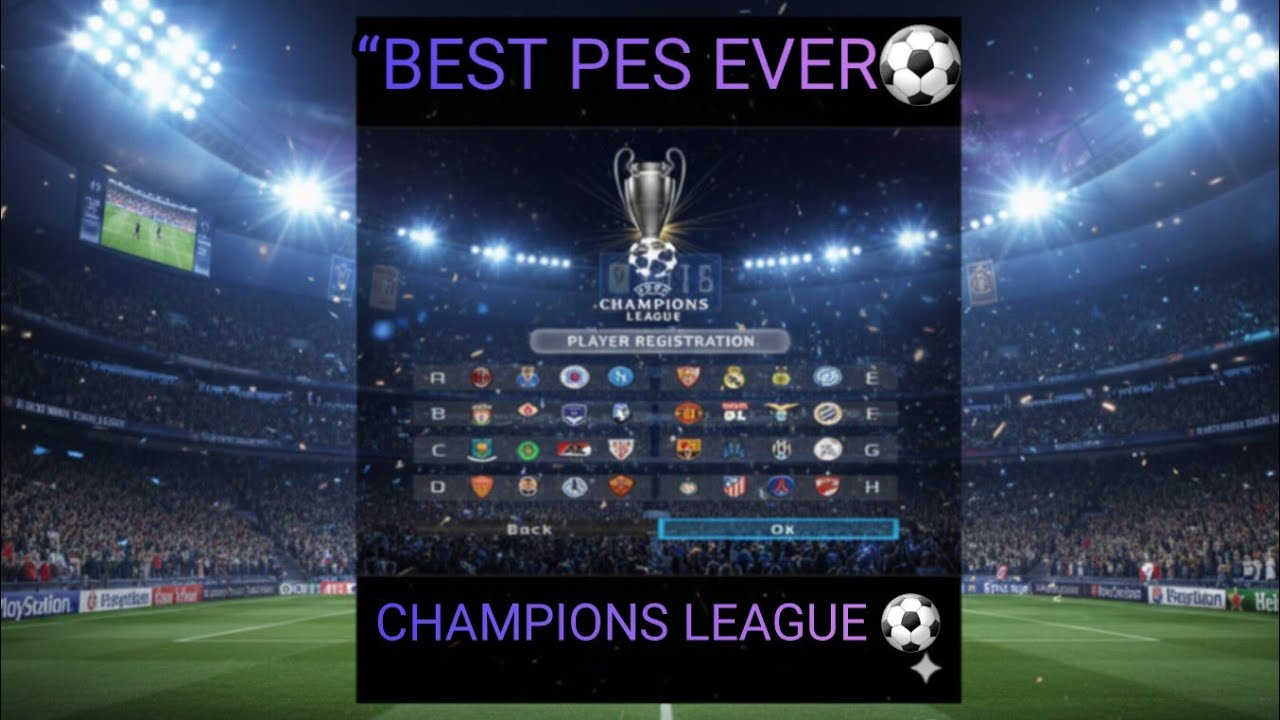 😱 PES 2010 PS2 | UEFA Champions League – Legendary Matches 🔥